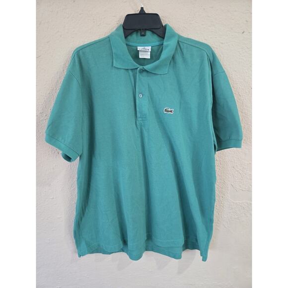 Lacoste Men's Green Polo Shirt, Size 8 Or 3X - Picture 1 of 7
